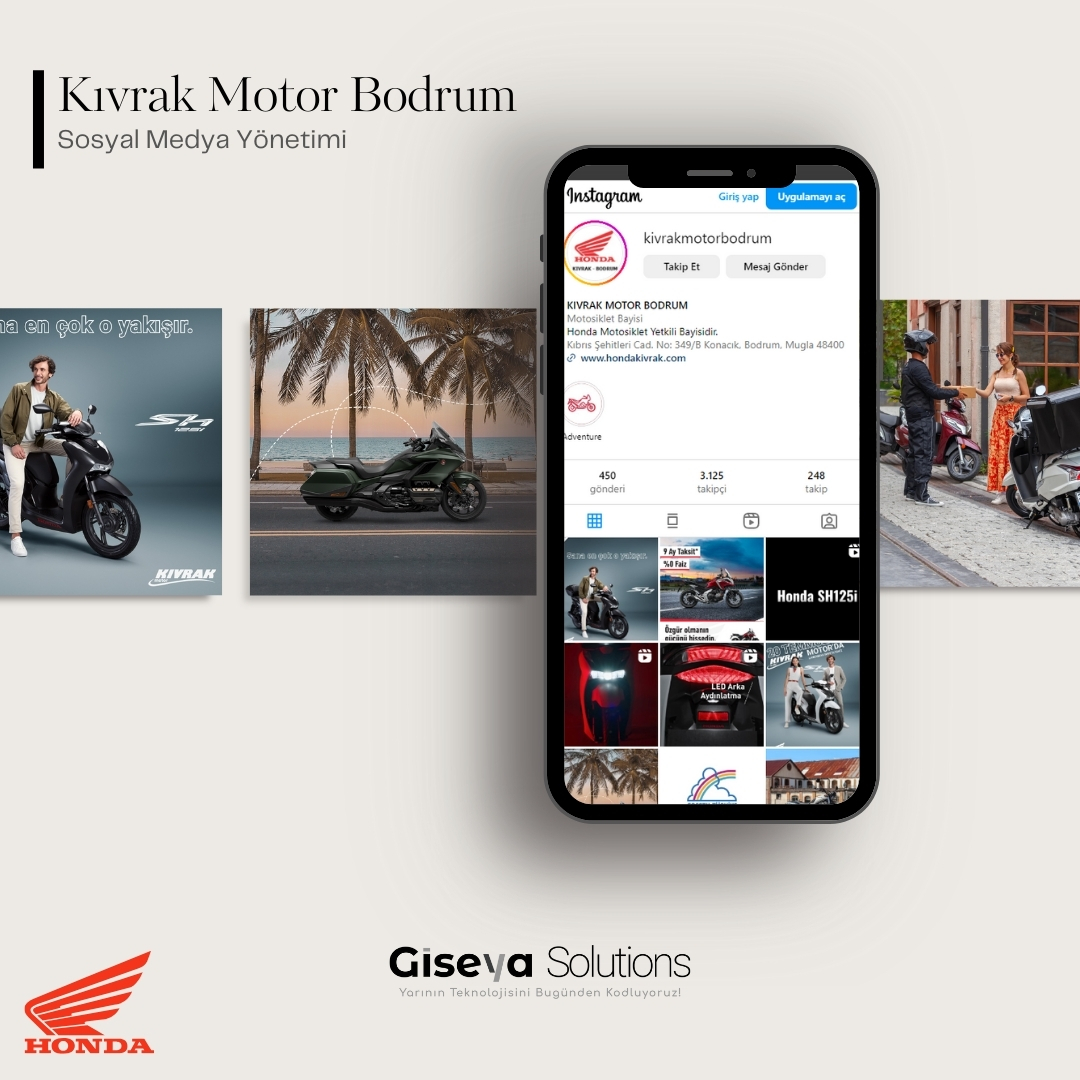 Kıvrak Motor Bodrum - Sosyal Medya